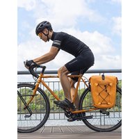 AliExpress ROCKBROS Saddlebags for Bicycle Waterproof Bicycle Rack Bag 25L Large Cycling Capacity Touring Backpack Bicycle Rear Bracket Boot Boot