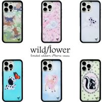 Wildflower 3D Kittens Camo Fox Phone Case for iPhone 17 16 15 14 13 12 Pro Max Plus Little Stinker Meow cherub Deer Cover