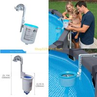 AXYC Swimming Pool Top Skimmer Automatic Waste Collector For Residential Above Ground Pools Quick Installation