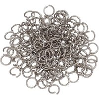 200 stücke offene Bieger inge aus Edelstahl 3/4/5/6/7/8/10mm Verbindungs ringe für die Herstellung von DIY-Schmuck und Kunst handwerk