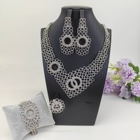 STAR Elegant Italian Dubai Jewelry Sets Luxury Design Full Set Party Jewelry Necklace Earrings Bracelet And Ring 2026 New