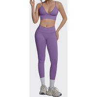 Seamless Yoga Set 2PCS Women Tracksuit Fitness Athletic Wear Sportswear Quick Drying Sport Bra Leggings Gym Suit Workout Clothes