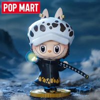 POP MART LABUBU The Monsters X One Piece Series Blind Box Kawaii Anime Action Figure Toys Dolls Surprise Mystery Box Girls Gifts
