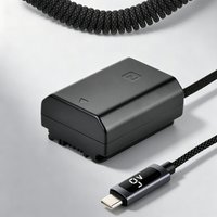 Batmax NP-FZ100 Dummy Battery with PD 9V USB-C Port for Sony FX3 FX30 A7III A7IV A7C A7CII A7CR A7RIII A7RIV A7RV A7SIII A6600