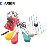 AD8232 ECG Measurement Module, DIY Heart Rate Pulse Monitor Sensor Kit for Arduino and Microcontroller Projects