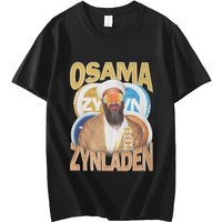 Vintage Women's Summer T-Shirt Pattern Osama Zynladen Pour Femmesvêtements Manchu Prostitute Colrondvêtem for Men and Women