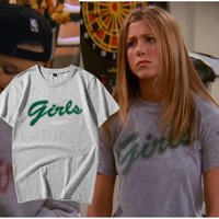Rachel Tshirt Girls T Shirt From Friends Tv Show High Quality Casual Tee