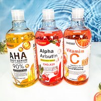 3PCS Hyaluronic Acid, Nicotinamide Vitamin C AHA Face Serum Spots Eraser Corrector Whitening Moisturizing Lightening Body Serum