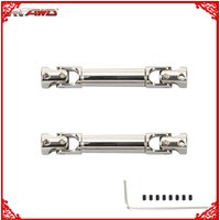 #45 steel heavy duty center drive shaft for 1-24 ECX Barrage&RGT&FTX crawler Upgrade part 2 pcs/set