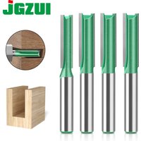 3mm-20mm Diameter 8mm Shank Straight Bit Tungsten Carbide Single Double Flute Router Bit Wood Milling Cutter For Woodwork Tool