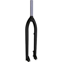 AliExpress NONE Funsea 29BLK Hi-ten Steel #1020 Bicycle Rigid Fork Bike Parts with Disc Brake Mount for 10mm Axle Open Mount 100mm Threadless