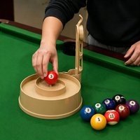 Pool Ball Rack with Great Alignment Accuracy Billiards Training Equipment Compact Size for Snooker Game Practice