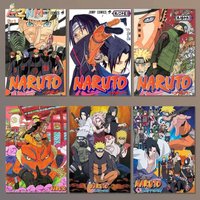 1pc Canvas Anime Naruto Canvas Frameless Poster Room Wall Dormitory Background Home Decora