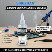 30ml Multifunctional Solder Flux for PCB SMD BGA Repair, No-Clean Non-Corrosive, Easy Tinning Welding Aid for Electronics Rework