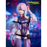 In Stock 24cm Cyberpunk: Edgerunners Lucy 1/7 Static Figurines Bookshelf, Desktop, Computer Case Decoration Collection Gift