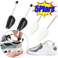 5/1 Pairs Shoe Stretcher Shoes Tree Shaper Rack Plastic Adjustable Length Men/Women Shoe Trees Stretcher Boot Holder Organizers