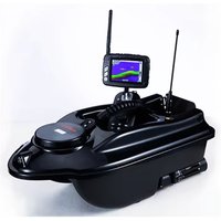 Wireless Remote Control Bait Boat with Sonar Detection, Smart Auto Navigation & Anti-Collision for Outdoor Fishing