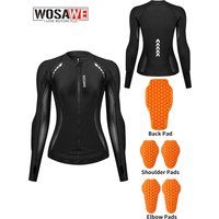 AliExpress WOSAWE Women Motorcycle Jacket Lady Girl Summer Breathable Motobiker Street Riding Jacket MTB Downhill Motocross Clothing