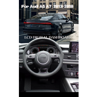 Digital Instrument Cluster For Audi A6 A7 2013-2018 CarPlay Android Auto Speedometer Dashboard Gauge 12.3 HD Virtual Cockpit