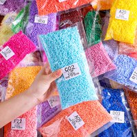 Blue Series Perler Mard Bean Fusion Bean 2.6mm DIY material bag Holiday Gifts Desktop Ornament Decoration Handicraft keychain