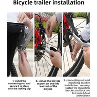 AliExpress NONE Bicycle Trailer Hook Traction Head Baby Pet Trailer Accessories Riding Outdoor Assembly Accessories