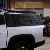 Waterproof Locking Aluminum Alloy Canopy for Ford Ranger 2012-2022 Steel Pickup Truck Canopy Manual Operation Made in China