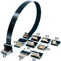FPV Mini Micro HDMI to HDMI Cable Camera Computer Projector Mini Head to TV HD Video Raspberry Pi