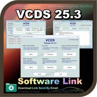 NEW UPDATE SOFTWARE VCDS VAG COM OBD2 Scanner HEX V2 USB Interface FOR V/W AU/DI Sko/da Se/at Unlimited VINs Multilingual VAGCOM