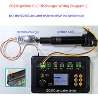 FD20 Auto Ignition Coil Distributor Leakage Detector IG80-2 Ignition Coil Tester QD300 Auto Actuator Tester