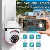 4K 8MP PTZ Wifi IP Camera Outdoor 4X Digital Zoom AI Human Detect Wireless Camera H.265 P2P Audio 1080P 5MP Security CCTV Camera