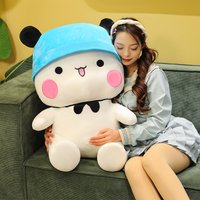 40/60cm Bubu And Dudu Panda Plush Toys Large Size Couple Cushion Doll Cute Stuffed Animals Soft Toy Collectible Plushies Gifts