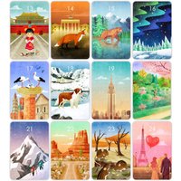 9*6cm Germany Miamondo Lenormand Deck Divination Cards Tarot Board Games 36 Pcs Cards
