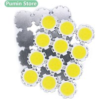 10-100pcs a lot LED COB Light Bulb 3v 900mA 6500K 3W LED Source Chip Light Lamp SpotLight Downlight Lamps light bulb DIY