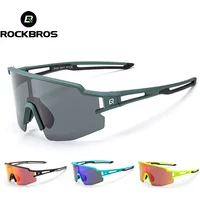 ROCKBROS-Lunettes de vélo polarisées UV400, lunettes de cyclisme, pêche, randonnée, lunettes de soleil de plein air, lunettes de vélo de route VTT
