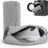 2PCS Shoe Washing Machine Bag for Washer Dryer Reusable Sneaker Washing Bags Shoe Laundry Bags Cleaning for Running Gym Shoes