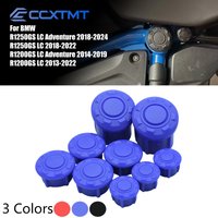 Motorcycle Frame Hole Cover Caps Plug For BMW R 1200 GS R1200GS LC Adventure 2014-2022 R 1250 GS R1250GS LC Adventure 2018-2024