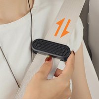 Secure Car Seat Belt Clip Buckle Retention 1/2Pcs Durable Clamp Fix for Safety