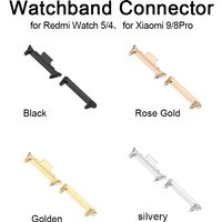 1 Pair Strap Adapter for Xiaomi Redmi Watch 5 4 Watchband 20mm 22mm Quick Adapter Connector for Redmi Watch5 4 Watch Accessories