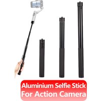 Aluminium Alloy Selfie Stick Pole Extension Monopod For GoPro Hero 13 12 11 10 9 8 7 Insta360 SJCAM AKASO DJI Osmo Action Camera