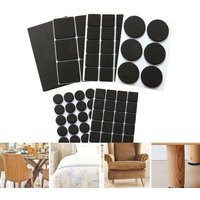 Table Leg Protectors, Anti-Scratch Leg Pads, Rubber Non-Slip Chair Leg Pads, Silent Stickers, Furniture Accessories
