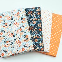 Diy ręcznie robione szycie rzemiosło tkanina bawełniana sukienka dla dzieci spódnica tkanina tissus tecido tilda patchwork robótki gorące kwiatowe