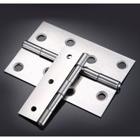 1.5/2/2.5/3 Inch Cross Hinge Mini Stainless Steel Aluminum Core Folding Hinges Door Window Cabinet Cupboard Furniture Hardware