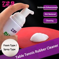 Friendship 729 110ml Spray/Foam Rubber Cleaning Agent Tackifier Professional for Table Tennis Racket Sponge Wipe Prevent Aging