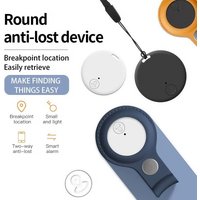 Wireless Mini GPS Tracker - Anti-Lost Alarm Key Finder with Bluetooth APP for iPhone/Android - Smart Tag Locator for Keys, Child
