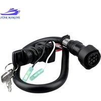 6H3-82510-10 MAIN SWITCH ASSY (10PINS) 6H3-82510-21 For Yamaha Outboard Motor 2T 50HP 60HP 70HP 6H3-82510 6H3-82510-10-00 Boat