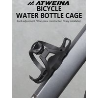 AliExpress Universal Adjustable Bike Bottle Cage 68-90mm ATWEINA Water Bottle Holder with Integrated AirTag Case