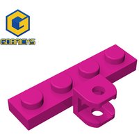 Gobricks 10PCS 98263 1x4 Special-shaped Board With Bayonet Brick Parts Building Block Accessories Assemble Replaceble Changeover