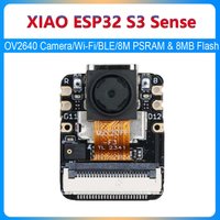 XIAO ESP32-S3 Sense,OV2640 Camera,2.4Ghz Wi-Fi,BLE,8M PSRAM & 8MB Flash,support SD card,digital microphone ,IoT embedded ML