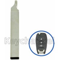Keychannel 10PCS/Lot Original Flip Remote Key Blade GM Type HU100 OP-11 For 2016 - 2020 Chevrolet Cruze Flip Key Blade Replace