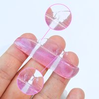Libeauty 4 Pairs L Curl Silicone Eyelash Perm Rod Lashes Rods Shield Lash Lift Pads Eyelash Perm Curler Accessories Makeup Tools